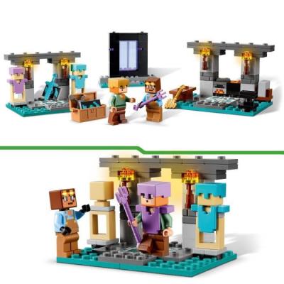 Assemblez l'Armurerie LEGO Minecraft avec Alex!