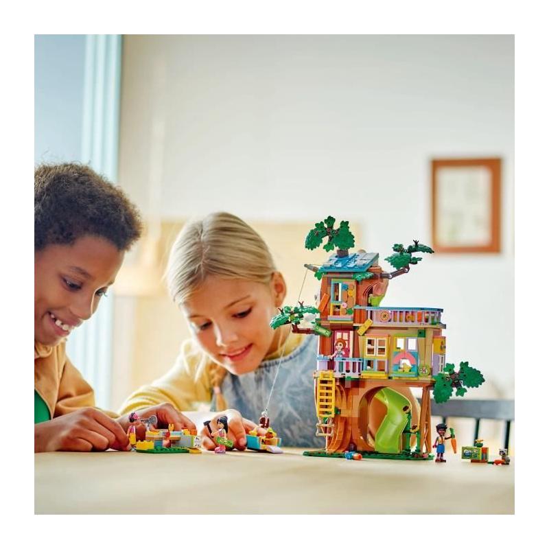 LEGO Friends 42652 La cabane de l'amitié - Construis et partage en joyeuse compagnie !