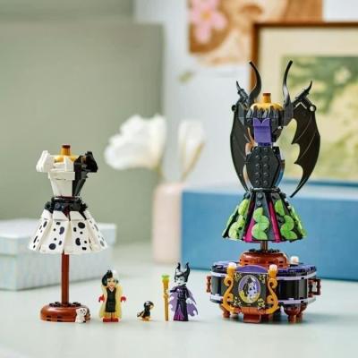 LEGO Disney Villains : Les Robes de Maléfique et Cruella pour filles de 9 ans