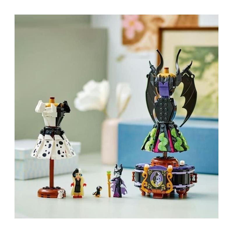 LEGO Disney Villains : Les Robes de Maléfique et Cruella pour filles de 9 ans