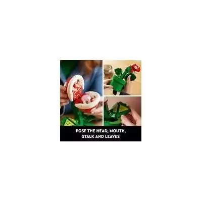 LEGO Super Mario 71426 Plante Piranha: Figurine Articulée et Tube - Idée Cadeau LEGO Super Mario 71426 Plante Piranha: Figurine Articulée et Tube - Idée Cadeau