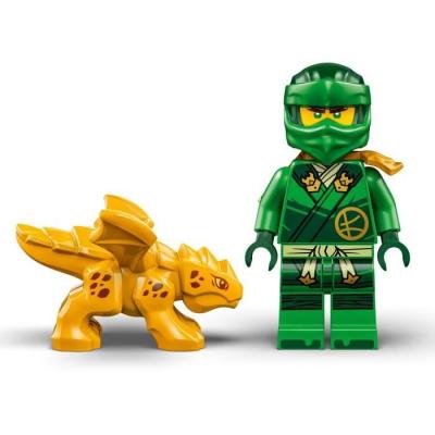 LEGO NINJAGO 71829 Le dragon vert de la forêt de Lloyd - Pour les petits ninjas