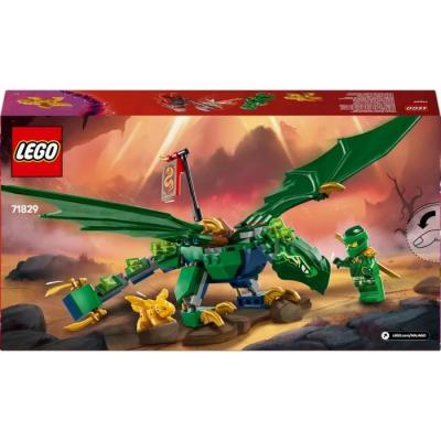 LEGO NINJAGO 71829 Le dragon vert de la forêt de Lloyd - Pour les petits ninjas
