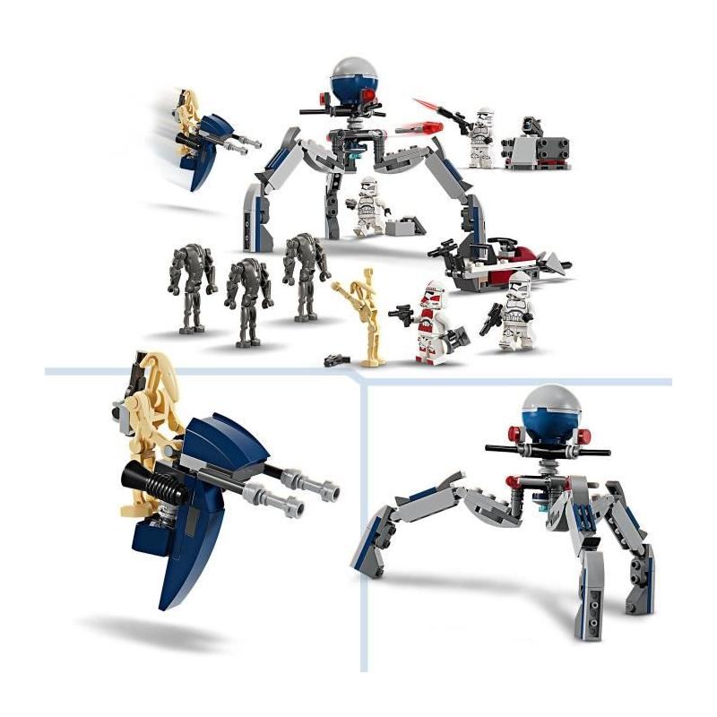 Pack de Combat des Clone Troopers et Droides Star Wars LEGO