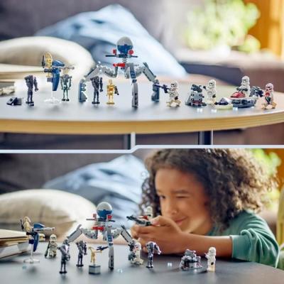 Pack de Combat des Clone Troopers et Droides Star Wars LEGO