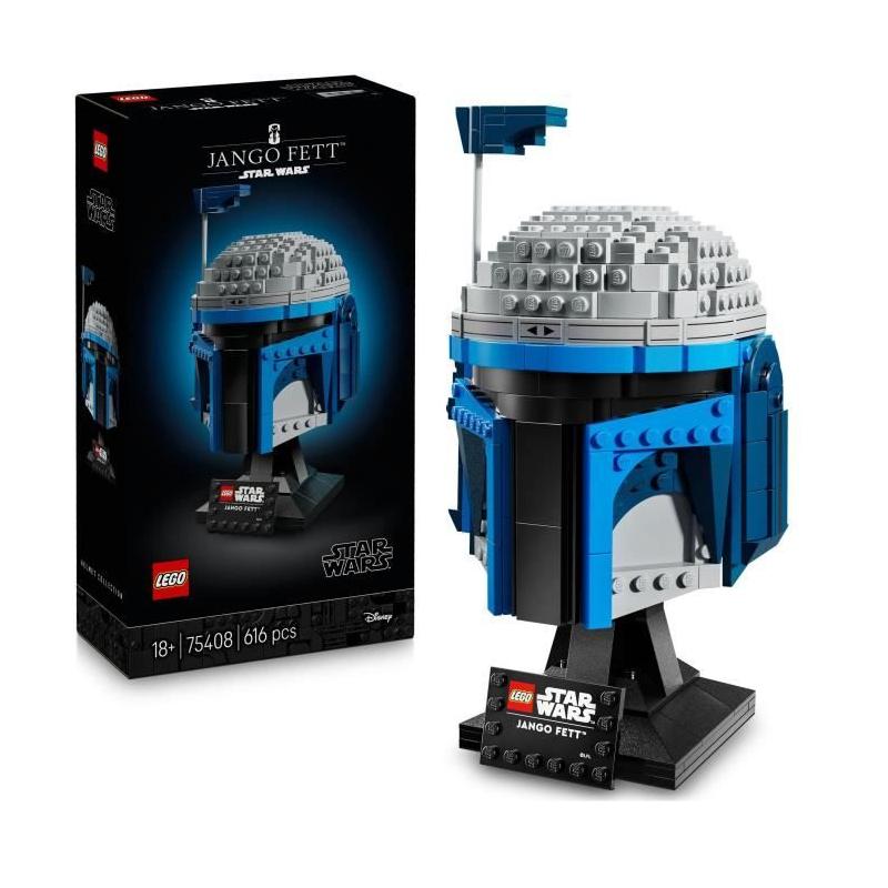 LEGO Star Wars 75408: Casque De Jango Fett - Set de Construction!