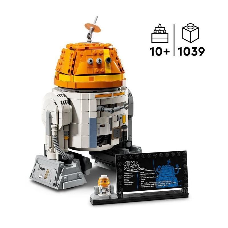 LEGO Star Wars 75416 Ahsoka & Chopper : Duo d'Assemblage Star Wars