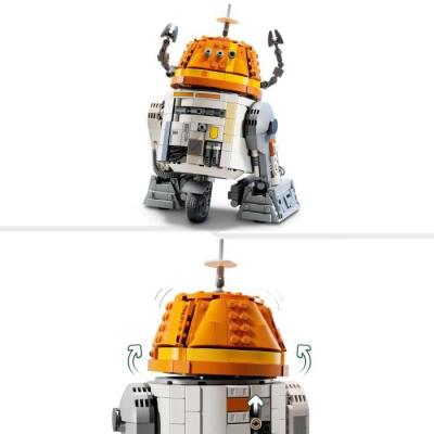 LEGO Star Wars 75416 Ahsoka & Chopper : Duo d'Assemblage Star Wars