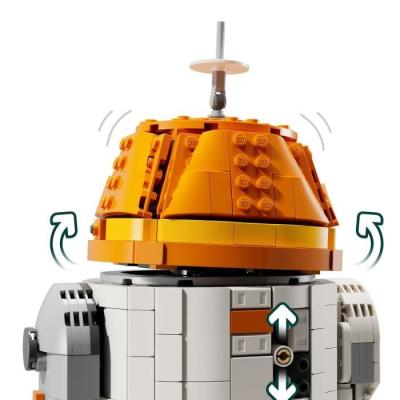 LEGO Star Wars 75416 Ahsoka & Chopper : Duo d'Assemblage Star Wars