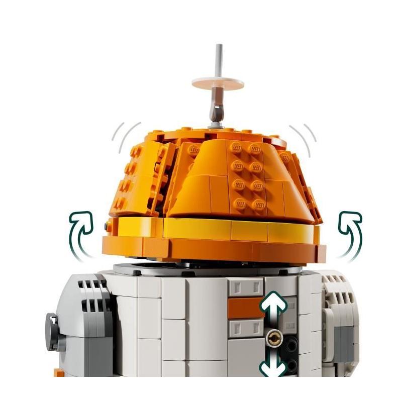 LEGO Star Wars 75416 Ahsoka & Chopper : Duo d'Assemblage Star Wars