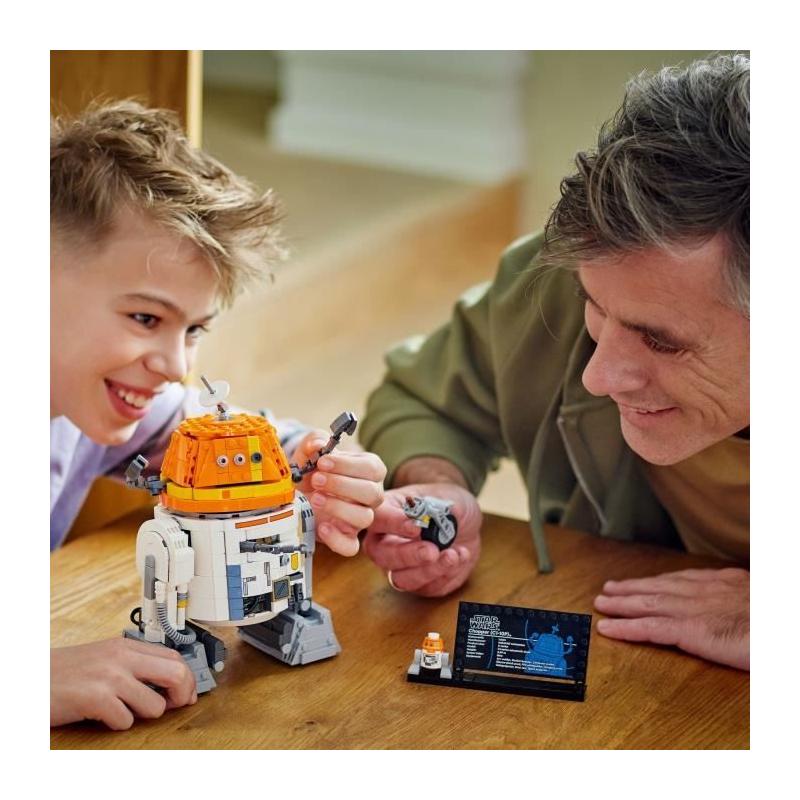 LEGO Star Wars 75416 Ahsoka & Chopper : Duo d'Assemblage Star Wars