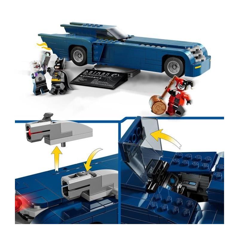 LEGO Super Heroes DC 76274: Affrontement avec Batman, Harley Quinn et Mr. Freeze