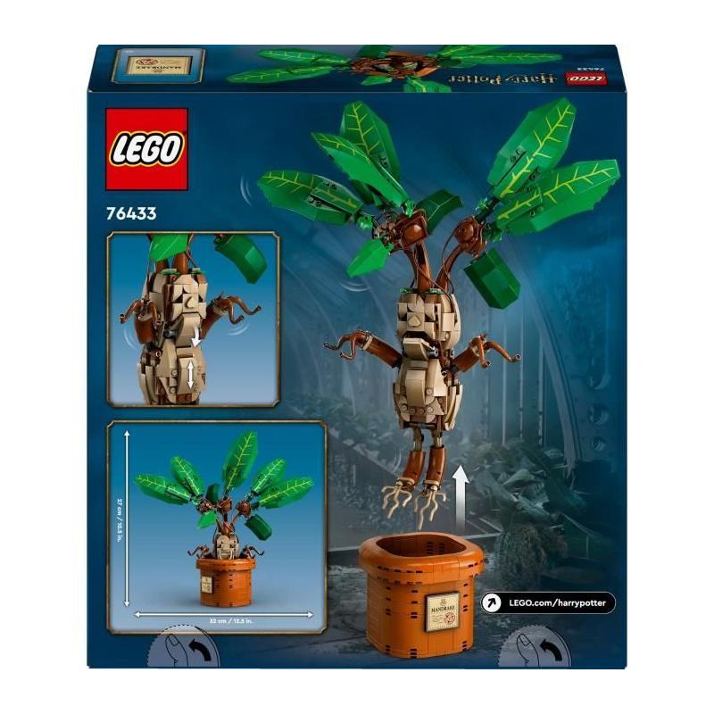 LEGO Harry Potter 76433 Mandragore - Plante ensorcelante!