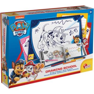 Kit de dessin Pat'Patrouille - Feutres et pochoirs pour colorier - LISCIANIGIOCHI
