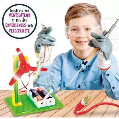 Kit Scientifique Électrique - Découvre l'électricité en toute sécurité!