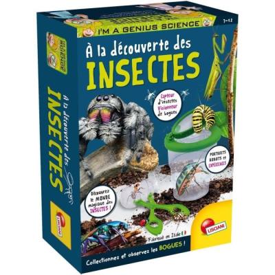 Kit scientifique pour découvrir les insectes avec I'M A GENIUS POCKET