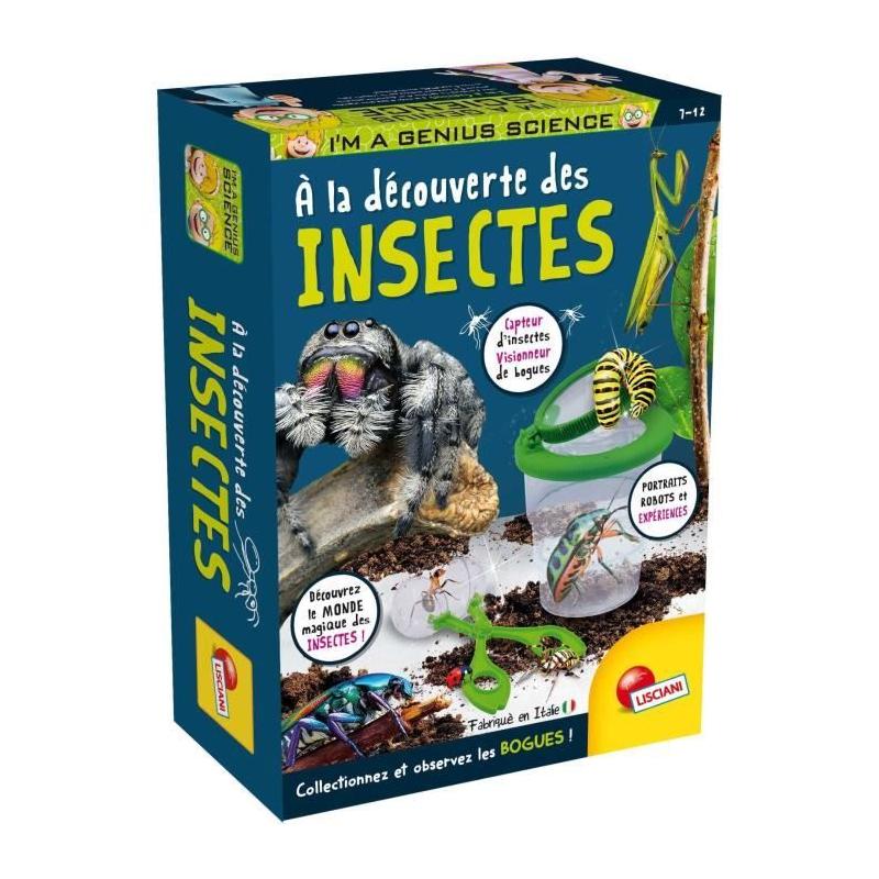 Kit scientifique pour découvrir les insectes avec I'M A GENIUS POCKET