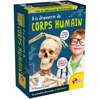 Exploration ludique du corps humain - Kit scientifique - Modele 3D