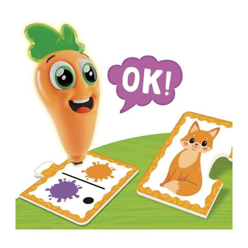 Stylo parlant pour apprendre les couleurs avec Carotina Baby