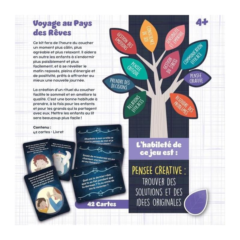 Jeu de cartes éducatif pour une bonne nuit - LIFE SKILLS