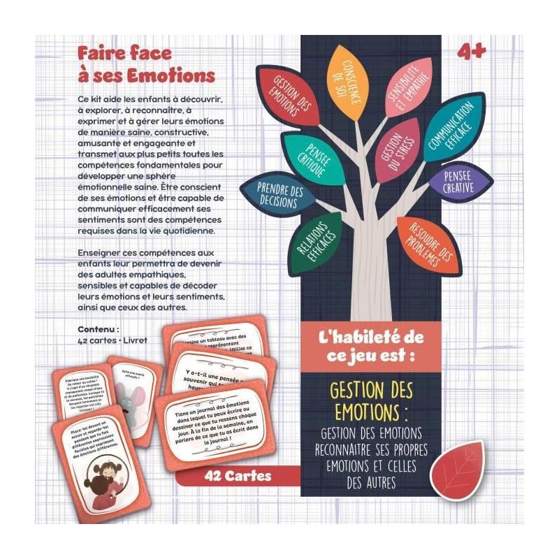 Jeux de cartes pour apprendre à gérer ses émotions - LIFE SKILLS