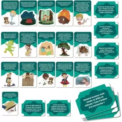 Jeu de cartes pour enfants courageux - LIFE SKILLS Jeu de cartes pour enfants courageux - LIFE SKILLS