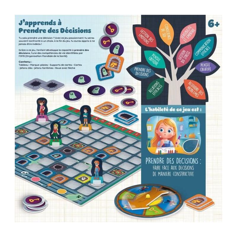 Jeu de Plateau LIFE SKILLS pour Prise de Décisions