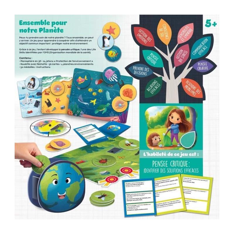 Ensemble pour la planète: Jeu de Plateau LIFE SKILLS