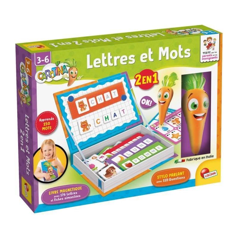 Stylo parlant et jouets magnétiques Carotina - Jeu d'apprentissage interactif