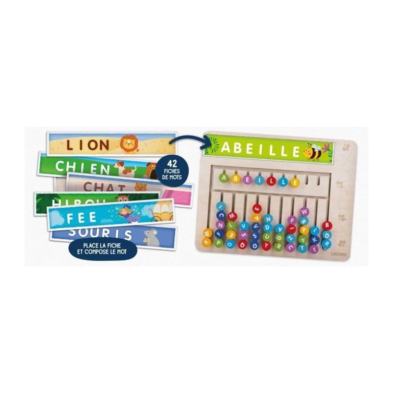 Compose-mots Montessori - Tableau Magnétique - Jeu d'Apprentissage