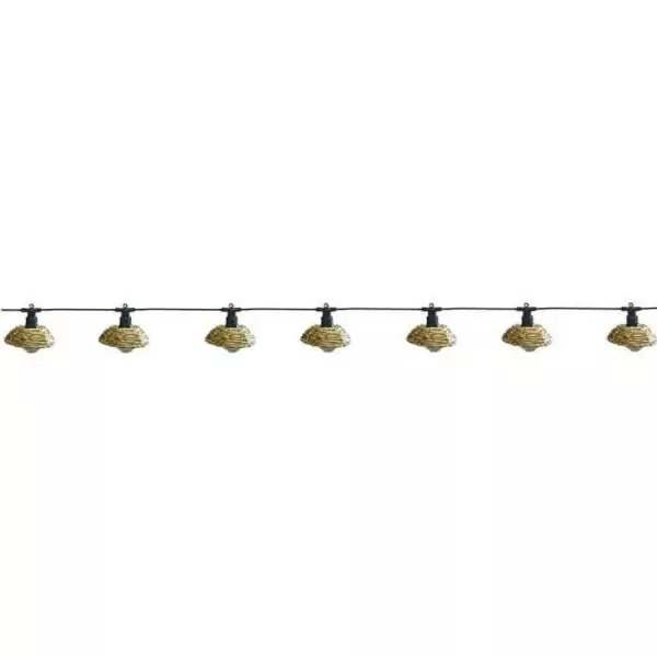 Guirlande lumineuse extérieur - LUMISKY - COTTAGE - 5.70 m - 10 globes transparents - LED blanc chaud