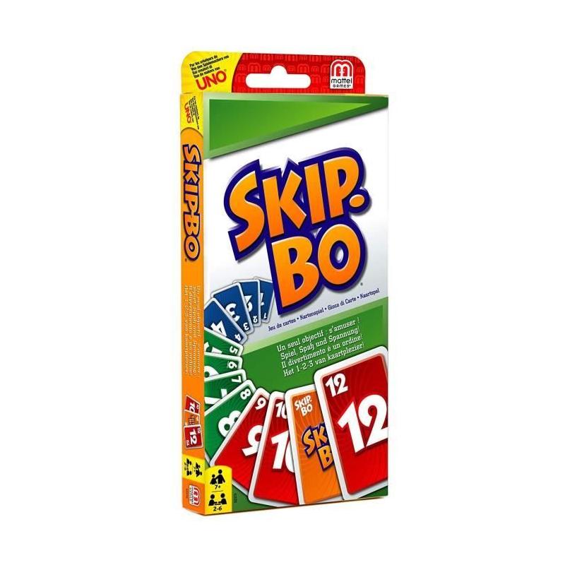 Jeu de Cartes Skip Bo: Amusement en Famille dès 7 ans!