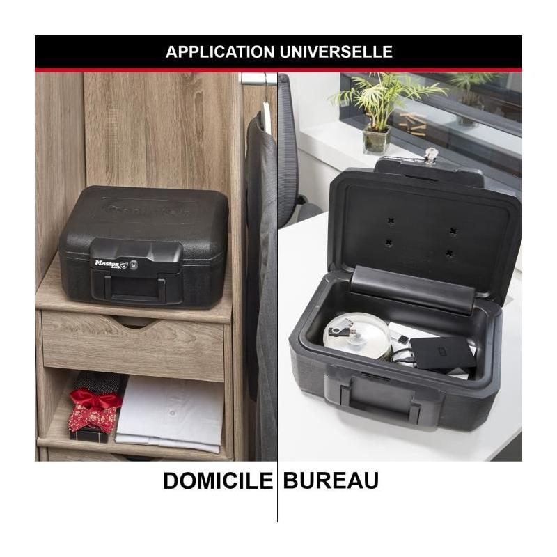 Coffre-fort ignifugé Master Lock L1200 - Protection multimédia fiabilité