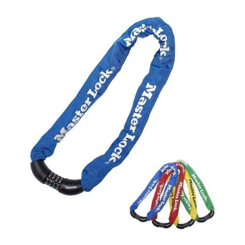 Antivol chaîne pour vélo - MASTER LOCK - 90 cm x 8 mm
