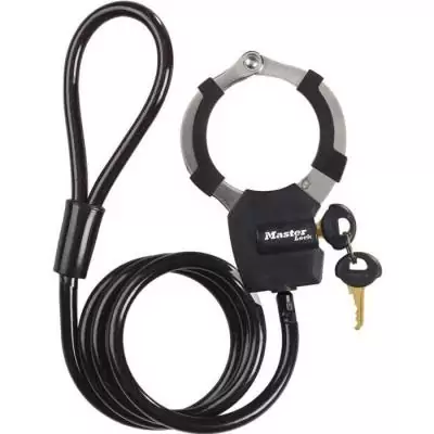 Antivol à Clé avec Menotte Master Lock 8275EURDPRO - Idéal pour trottinettes