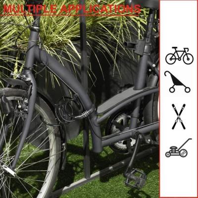 Antivol Vélo MASTER LOCK - Câble torsadé 1,8m - Combinaison programmable