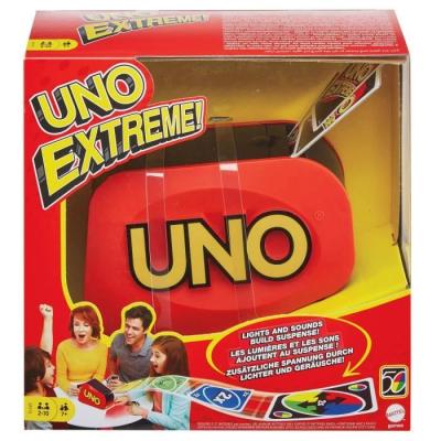 Jeu de Cartes Familial Uno Extreme pour des 7 ans et +