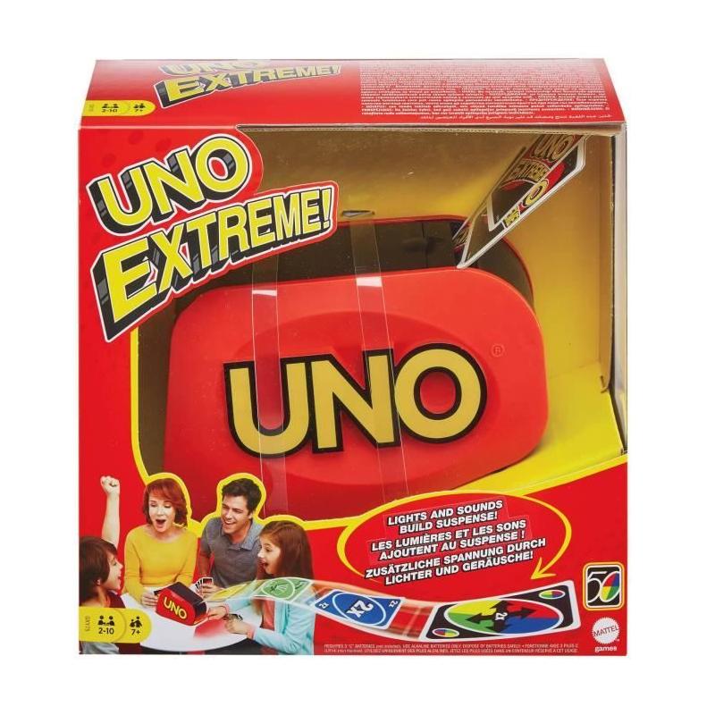 Jeu de Cartes Familial Uno Extreme pour des 7 ans et +