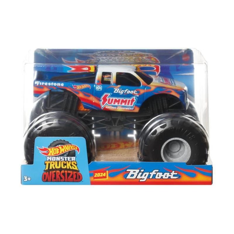 Vroum Vroum ! Hot Wheels Monster Truck 1:24 - Modèle aléatoire