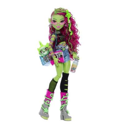 Monster High: Venus McFlytrap - Poupée et son adorable compagnon Chewlian!