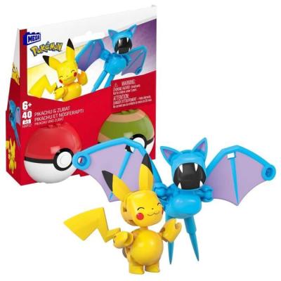 MEGA Pack 2 Pokeball de 40 micro-briques - Jeu de construction