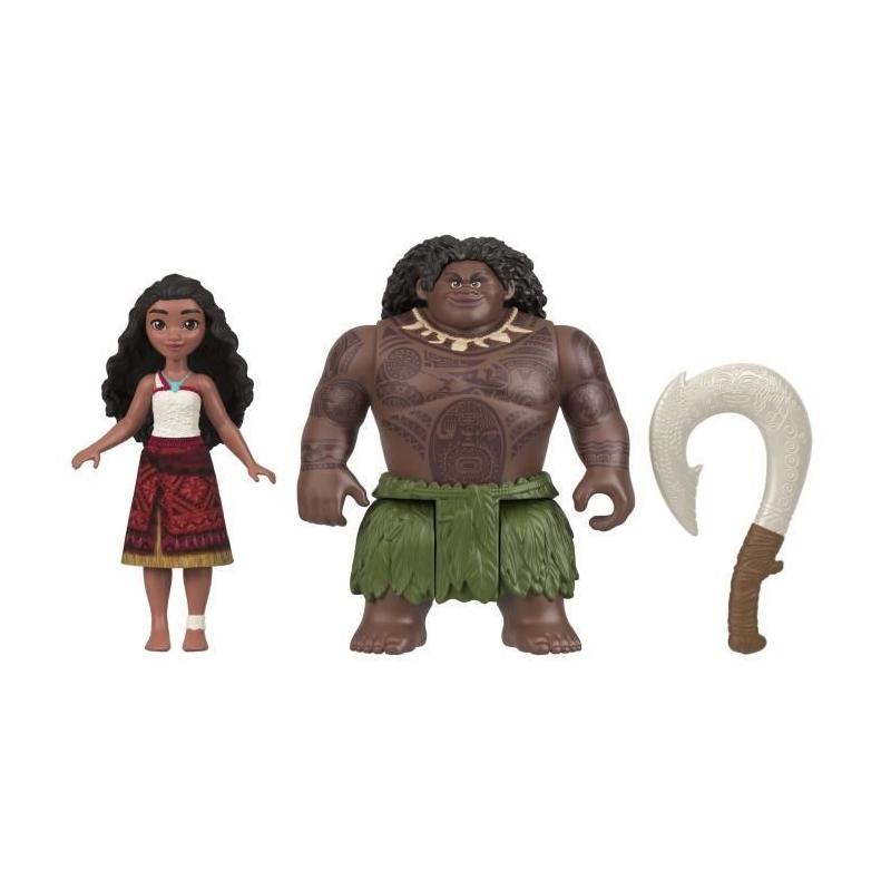 Poupées Vaiana et Maui: Aventure Animée