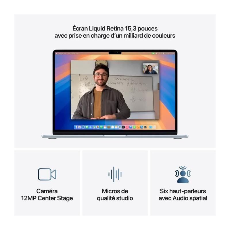 MacBook Air M4 (2025) - Performances Ultime en Bleu ciel