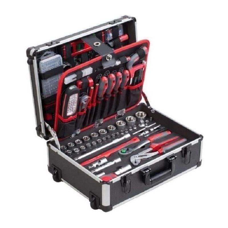 Trolley à outils MEISTER - 230 pièces - Poignée télescopique