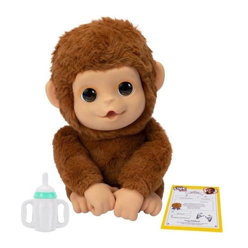 Mon Bébé Singe interactif - Little Live Pets - Peluche
