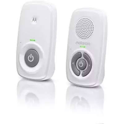 Moniteur bébé audio Motorola AM21 - Portée 300 m - Blanc