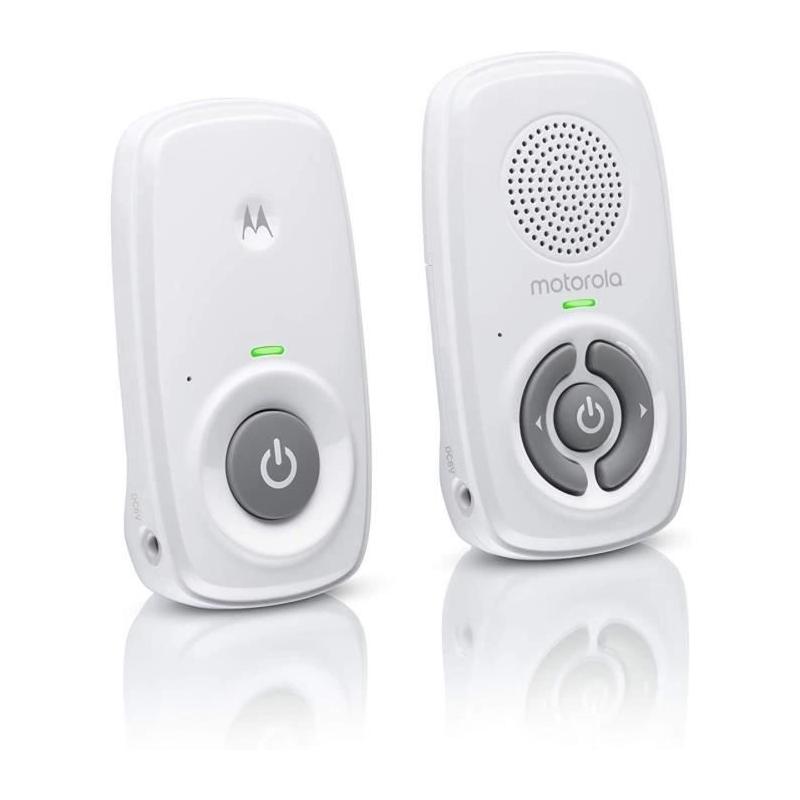 Moniteur bébé audio Motorola AM21 - Portée 300 m - Blanc