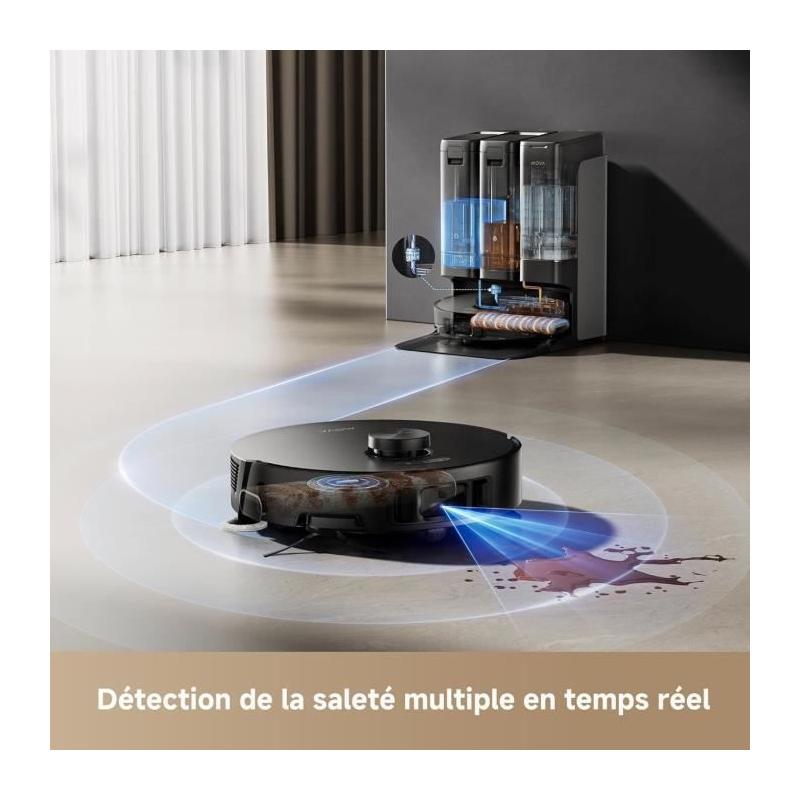 Aspirateur Robot Laveur MOVA Z50 Ultra - 19 000 Pa de Puissance