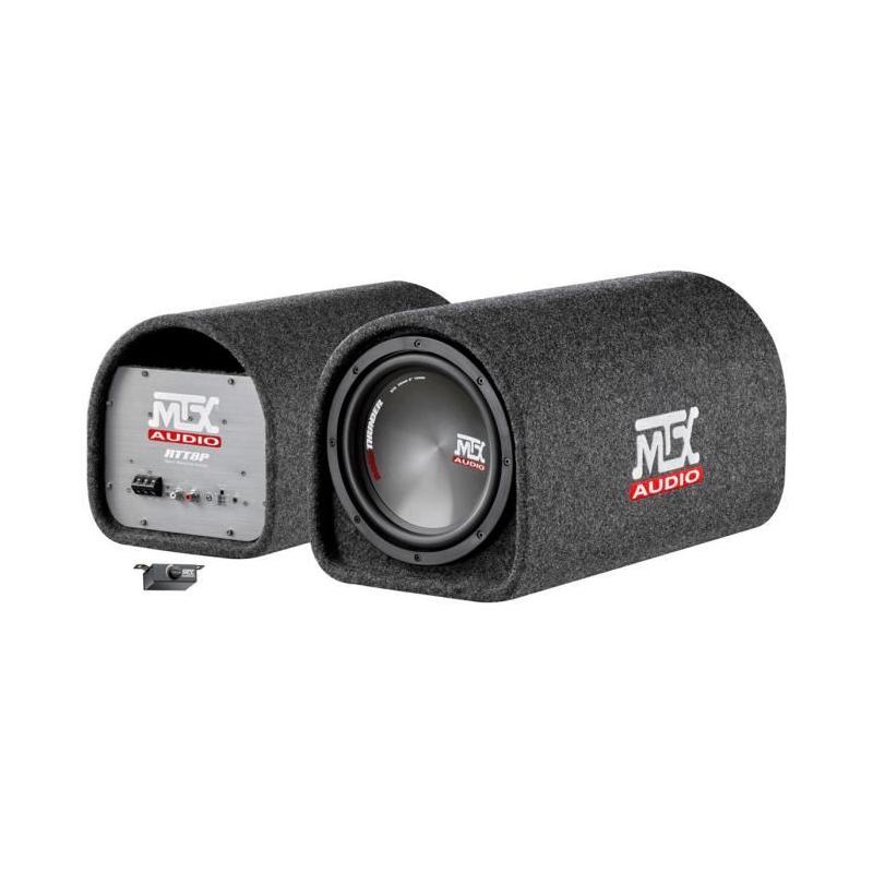 Caisson tube actif avec subwoofer : puissant et compact de 20cm - MTX AUDIO