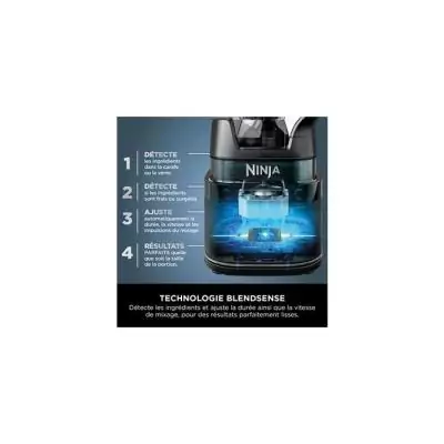 Mixeur Ninja Detect Power Blender Pro 1200W - Performances ultimes!